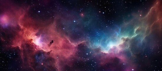 Cosmic Nebula: A Symphony of Stars and Gas