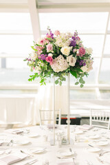 wedding bouquet in a vase