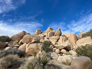 rocks in the desert