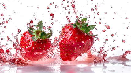 Sweet ripe strawberries isolated on white background. sweet strawberries, ripe strawberries, isolated strawberries, white background, fresh strawberries, strawberry photography, juicy strawberries,