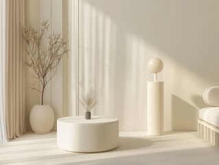 Minimalist Interior Design with Natural Light