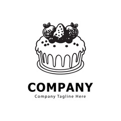 cake logo on white background


