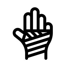 Obraz premium Arm Cast Icon