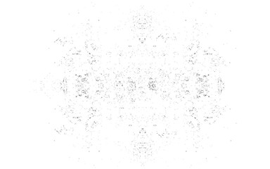 Grunge black and white pattern. Monochrome particles abstract texture. Grunge dirty grainy dust texture background overlay. Vector illustration.