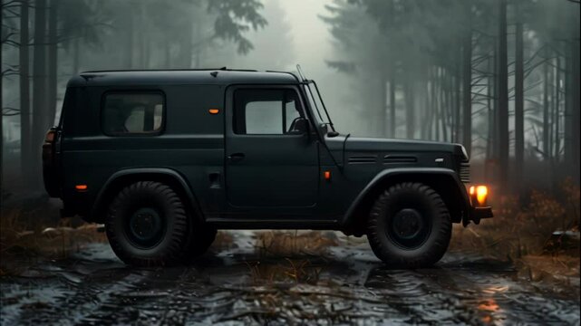 Vehicle Mockup Video 4K