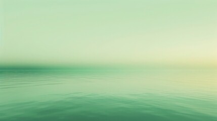 Fototapeta premium Abstract Background, gradient blurs with smooth transitions from soft sage green to muted mint, creating a tranquil and refreshing atmosphere with seamless, earthy transitions.