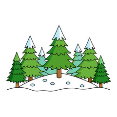  Pine Tree Icon: A Vector Illustration