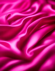 Obraz premium fuchsia fabric luxury pink silk luxurious clothes satin romantic
