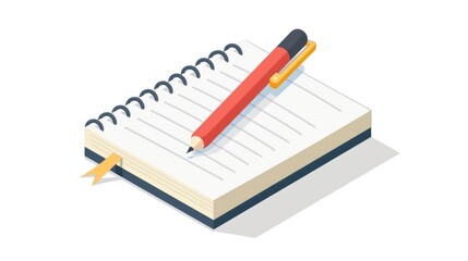 Notebook icon with wires depicted