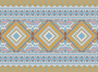 Geometric seamless pattern ornament illustration background print design. Backdrop seamless Native Embroidery Design for carpet, wallpaper.