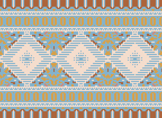 Geometric seamless pattern ornament illustration background print design. Backdrop seamless Native Embroidery Design for carpet, wallpaper.