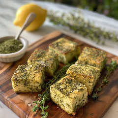 Lemon Thyme Chewy Bites: A Refreshing Herbal Snack