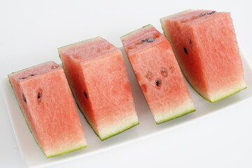 新鮮なラグビーボール型のスイカ 長崎県産 うり坊