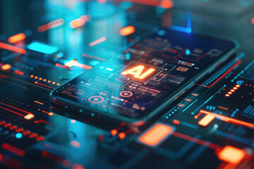 Artificial intelligence chips used in smartphones