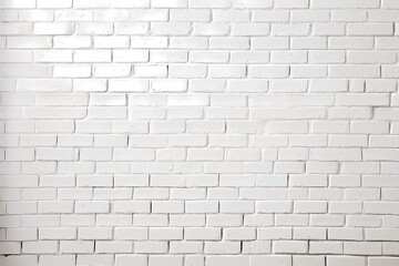 Fototapeta premium White vintage brick wall background, AI Generted