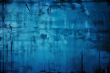 Dark blue grunge background, AI Generated