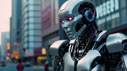 Robots and AI: Humanoid robots and robots designed to perform specialized tasks. AI systems that can think and make decisions like humans.