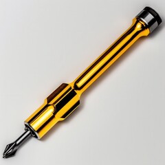 Fototapeta premium Screwdriver on solid white background