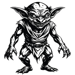 Fototapeta premium Goblin vector illustration