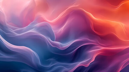 Obraz premium Abstract Pink and Blue Wave Background.