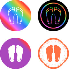 Feet Vector Icon