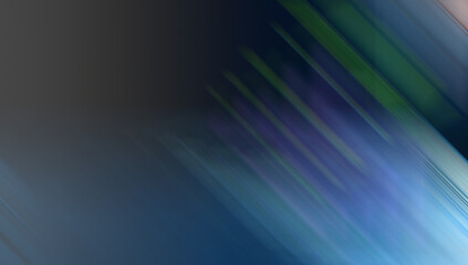 A blurred background with diagonal lines in various colors, creating an abstract and dynamic feel. The colors include blue, green, purple, yellow, white, creating depth and contrast