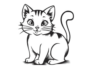 Happy International Cat Day! vector image.