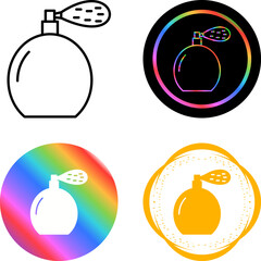 Perfume Bottle Vector Icon