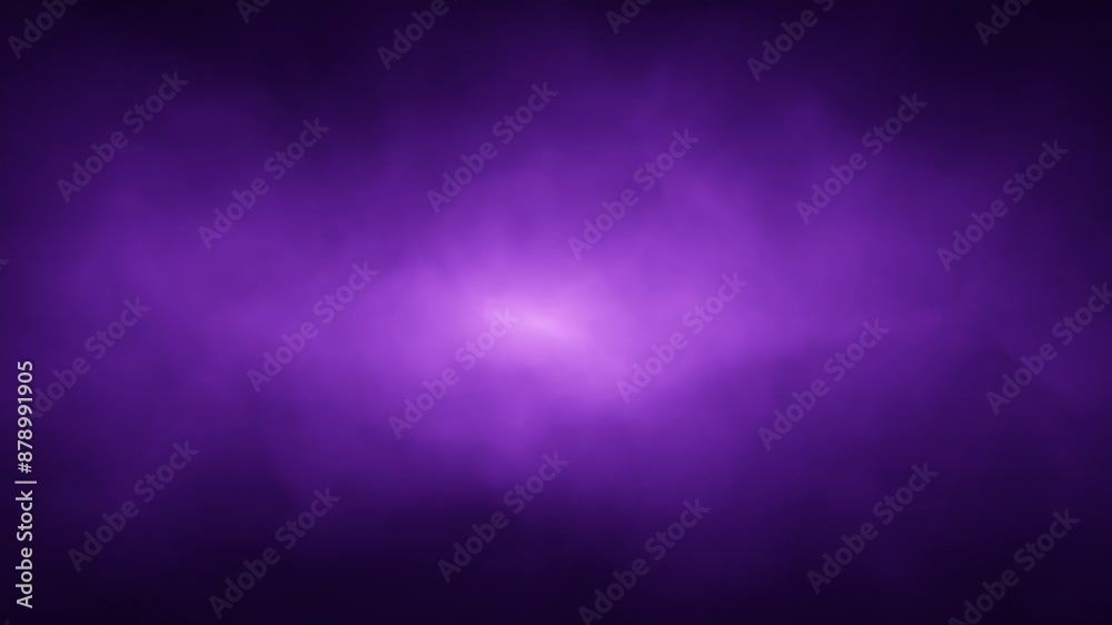 Poster dark violet cloud of smoke loop slow motion copy space background.