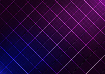 Square pattern violet geometric background
