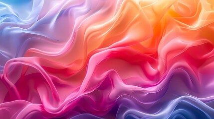 Fototapeta premium Abstract colorful wavy background.