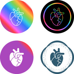 Medical Heart Vector Icon