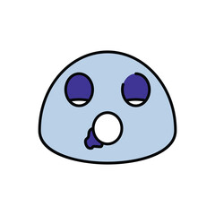 Sleep icon design with white background stock illustration