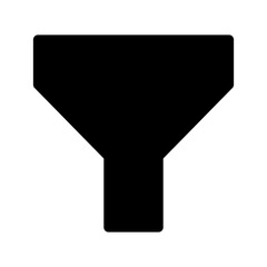 Funnel Icon Vector Symbol Design Illustration