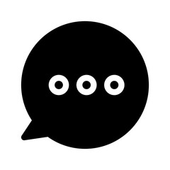 Chat Icon Vector Symbol Design Illustration