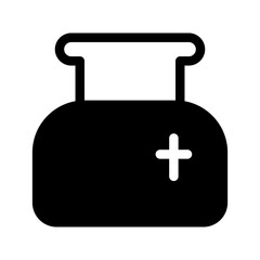 Fototapeta premium Toaster Icon Vector Symbol Design Illustration