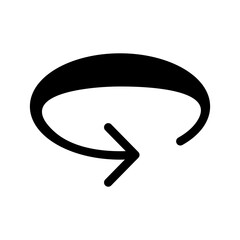 Spin Icon Vector Symbol Design Illustration