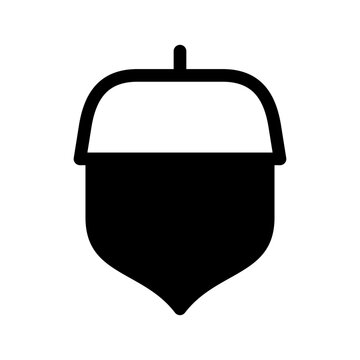 recommend clip art: Acorn Icon Vector Symbol Design Illustration