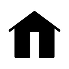 Home Icon Vector Symbol Design Illustration