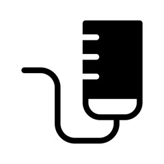 Iv Bag Icon Vector Symbol Design Illustration
