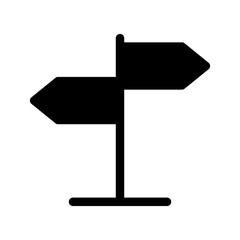 Road Sign Icon Vector Symbol Design Illustration