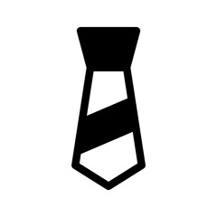 Tie Icon Vector Symbol Design Illustration
