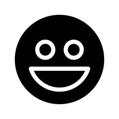 Smile Icon Vector Symbol Design Illustration