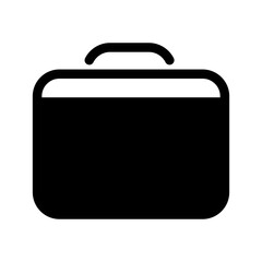 Briefcase Icon Vector Symbol Design Illustration