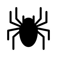 Spider Icon Vector Symbol Design Illustration