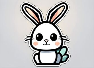 Fototapeta premium rabbit generative ai