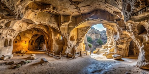 Interior detail of Asthma Cave in Narlikuyu, Turkey , Cave, Asthma Cave, Interior, Rocks, Stalactites, Stalagmites