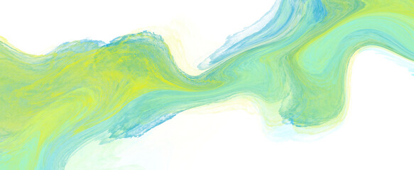 watercolor isolated abstract background turquoise.