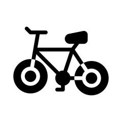 bicycle glyph icon