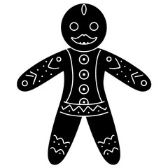 illustration of an butterfly,Boho Rustic Christmas Gingerbread man,illustration, cartoon, vector, 3d